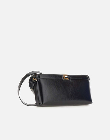 Borsa a spalla effetto naplak BS17A61E2 110 ELISABETTA FRANCHI 