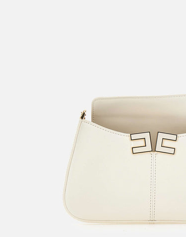 Borsa a spalla con dettaglio logo BS93A61E2 360 ELISABETTA FRANCHI 
