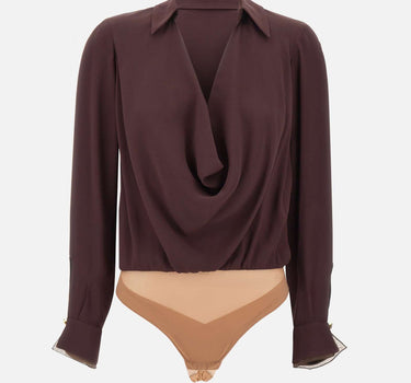 Body in georgette di viscosa CB00261E2 644 ELISABETTA FRANCHI 