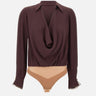 Body in georgette di viscosa CB00261E2 644 ELISABETTA FRANCHI 