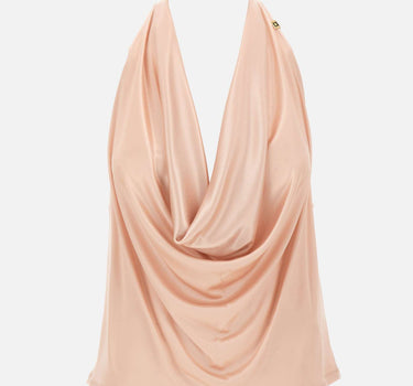 Top in jersey di viscosa lucida CN00863E2 EA1 ELISABETTA FRANCHI 