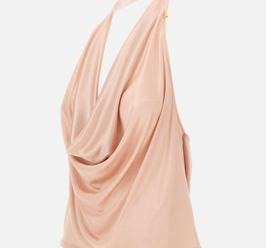 Top in jersey di viscosa lucida CN00863E2 EA1 ELISABETTA FRANCHI 