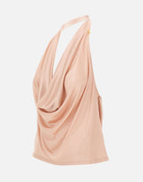 Top in jersey di viscosa lucida CN00863E2 EA1 ELISABETTA FRANCHI 