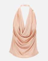 Top in jersey di viscosa lucida CN00863E2 EA1 ELISABETTA FRANCHI 