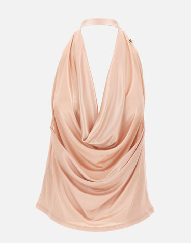Top in jersey di viscosa lucida CN00863E2 EA1 ELISABETTA FRANCHI 