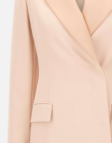 Blazer in crêpe leggero e raso GI24163E2 EA1 ELISABETTA FRANCHI 