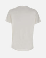 T-shirt in jersey con logo ricamato MA71G61E2 270 ELISABETTA FRANCHI 