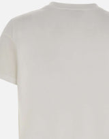 T-shirt in jersey con logo ricamato MA71G61E2 270 ELISABETTA FRANCHI 
