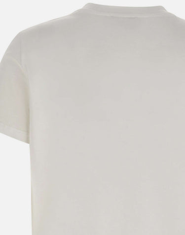 T-shirt in jersey con logo ricamato MA71G61E2 270 ELISABETTA FRANCHI 