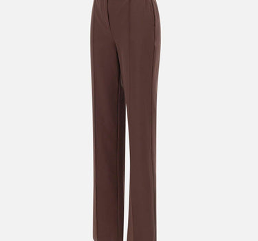 Pantaloni in tessuto tecnico bielastico con cintura PA17261E2 644 ELISABETTA FRANCHI 
