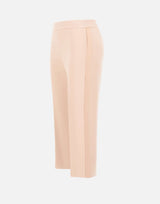 Pantaloni in crêpe leggero e raso PA19063E2 EA1 ELISABETTA FRANCHI 