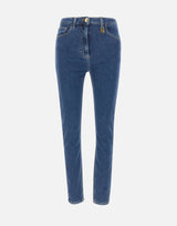 Jeans skinny con dettaglio logo PJ30I61E2 139 ELISABETTA FRANCHI 