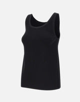 Top in maglia con bande in viscosa lucida TK72S61E2 685 ELISABETTA FRANCHI 