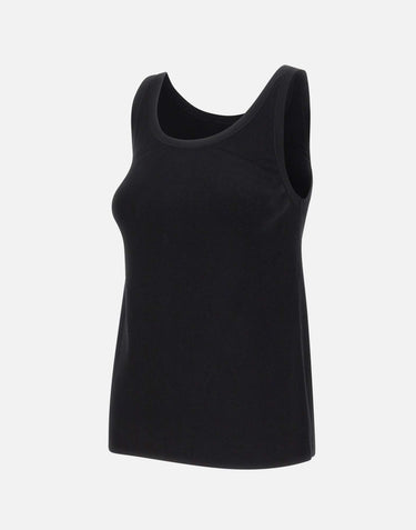 Top in maglia con bande in viscosa lucida TK72S61E2 685 ELISABETTA FRANCHI 