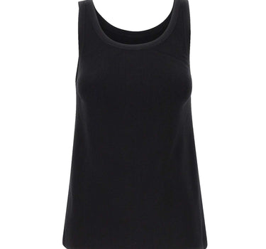 Top in maglia con bande in viscosa lucida TK72S61E2 685 ELISABETTA FRANCHI 