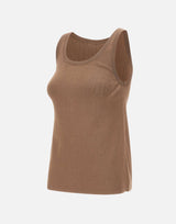 Top in maglia con bande in viscosa lucida TK72S61E2 727 ELISABETTA FRANCHI 