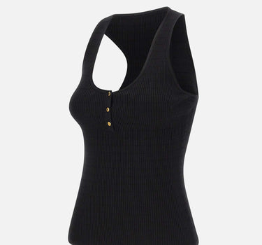 Top in maglia a micro-trecce TK75B61E2 110 ELISABETTA FRANCHI 