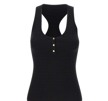 Top in maglia a micro-trecce TK75B61E2 110 ELISABETTA FRANCHI 