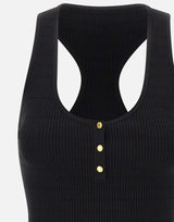Top in maglia a micro-trecce TK75B61E2 110 ELISABETTA FRANCHI 