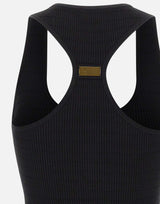 Top in maglia a micro-trecce TK75B61E2 110 ELISABETTA FRANCHI 