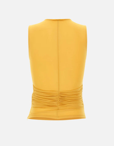 Top in jersey con dettaglio gioiello TO03761E2 EV4 ELISABETTA FRANCHI 