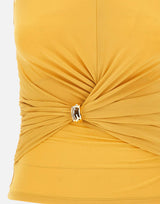 Top in jersey con dettaglio gioiello TO03761E2 EV4 ELISABETTA FRANCHI 