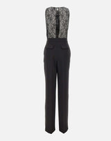 Tuta in crêpe con ricami TU06662E2 110 ELISABETTA FRANCHI 