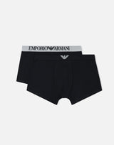 Set due pezzi boxer in cotone stretch EM000252 AF18881MC005 EMPORIO ARMANI 