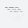 EMPORIO ARMANI Set tre slip in cotone stretch WHITE Uomo 