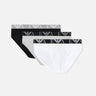 Set tre slip in cotone stretch EM000258 AF20668MC197 EMPORIO ARMANI 