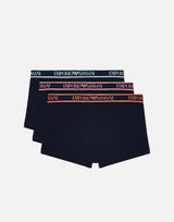 Set tre pack boxer in cotone stretch EM000259 AF20669MB691 EMPORIO ARMANI 