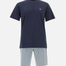 Pigiama con bermuda stampa pattern EM000399 AF18885MB523 EMPORIO ARMANI 