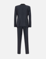 EMPORIO ARMANI Abito monopetto in misto lana BLUE Uomo 