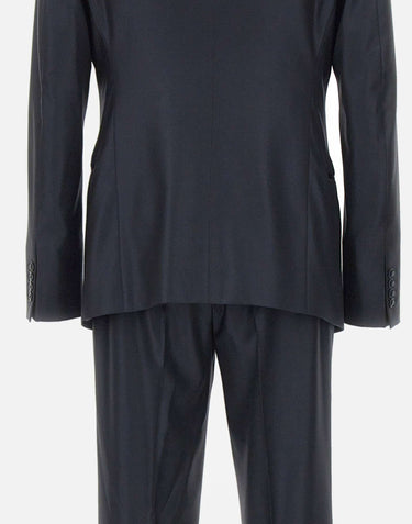 EMPORIO ARMANI Abito monopetto in misto lana BLUE Uomo 