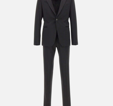 EMPORIO ARMANI Completo cerimonia due pezzi BLACK Uomo 