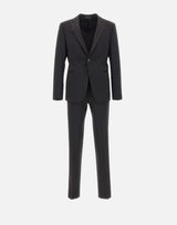 EMPORIO ARMANI Completo cerimonia due pezzi BLACK Uomo 