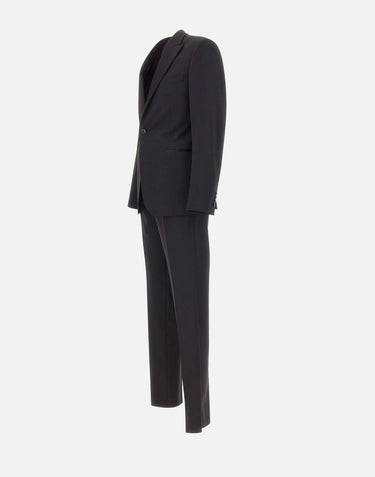 EMPORIO ARMANI Completo cerimonia due pezzi BLACK Uomo 
