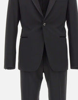 EMPORIO ARMANI Completo cerimonia due pezzi BLACK Uomo 