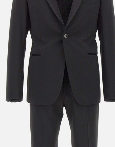EMPORIO ARMANI Completo cerimonia due pezzi BLACK Uomo 