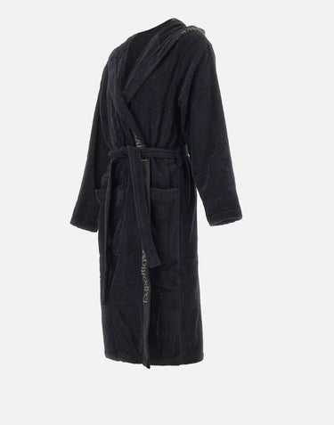 Accappatoio in spugna di cotone EM002255 AF14986UC001 EMPORIO ARMANI 
