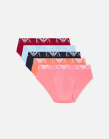 Set cinque slip in cotone stretch EM003792 AF19898M5081 EMPORIO ARMANI 