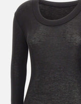 "Circle Neck Bodysuit" ESSS26BO01241 0015 ENTIRE STUDIOS 