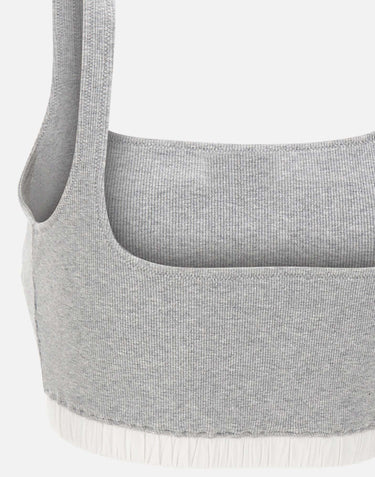 ENTIRE STUDIOS "Lounge Bra Redwood" GREY Donna 