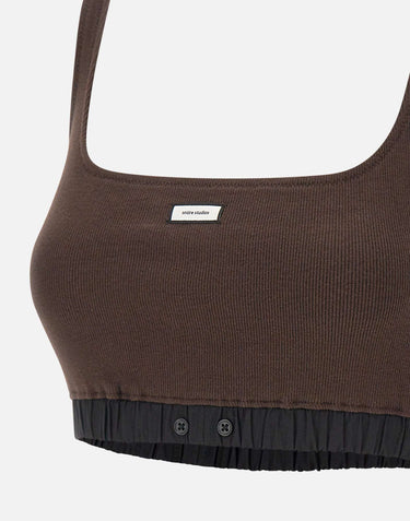 "Lounge Bra Redwood" ESSS26BS01876 6239 ENTIRE STUDIOS 