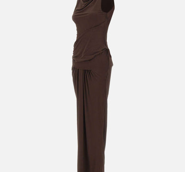 "Drape Dress" ESSS26DR01243 C737 ENTIRE STUDIOS 