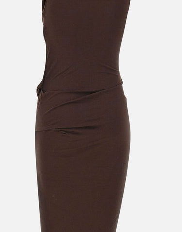 "Drape Dress" ESSS26DR01243 C737 ENTIRE STUDIOS 