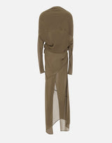 Abito semi trasparente ESSS26DR02016 0024 ENTIRE STUDIOS 