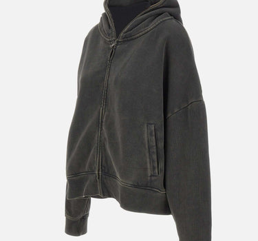Felpa over con cappuccio e zip ESSS26HO03012 0392 ENTIRE STUDIOS 