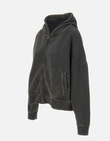 Felpa over con cappuccio e zip ESSS26HO03012 0392 ENTIRE STUDIOS 