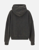 Felpa over con cappuccio e zip ESSS26HO03012 0392 ENTIRE STUDIOS 